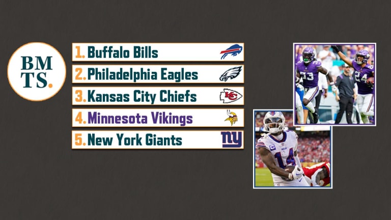 Where we rate the Vikings in our Week 7 power rankings